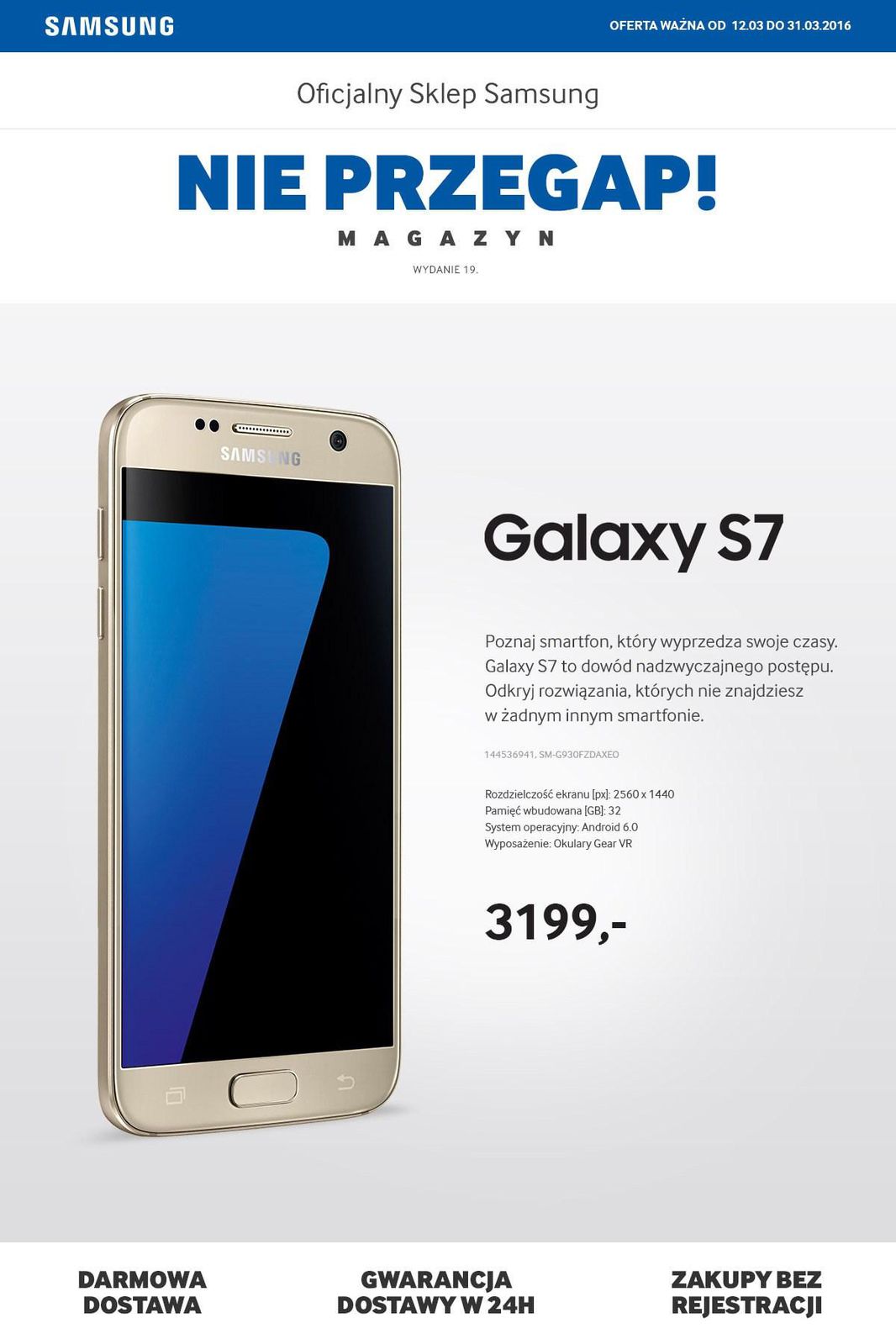 Gazetka promocyjna Samsung Brand Store str. 1